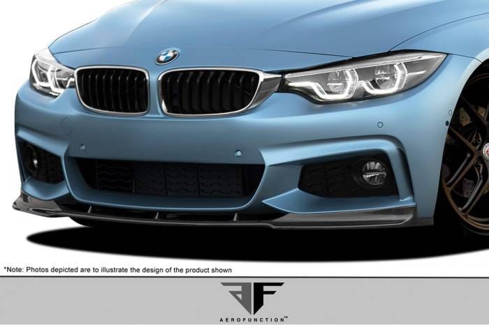 BMW 4 Series AF-1 Aero Function Front Bumper Lip Body Kit 115061 thumbnail 2