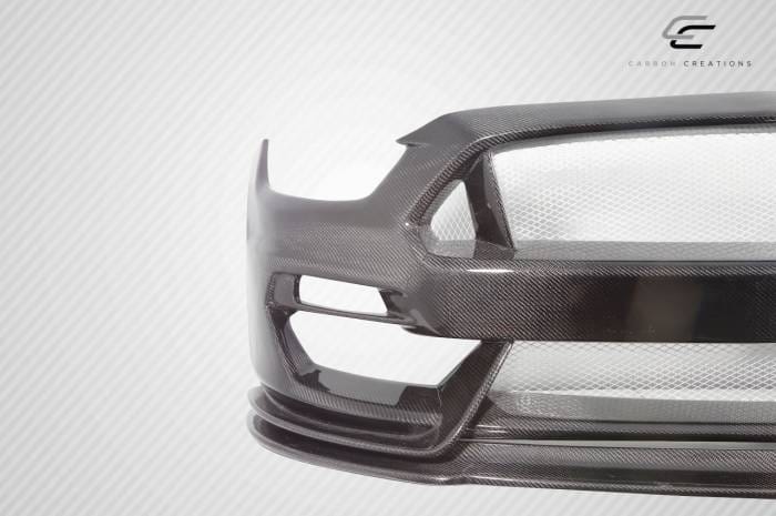 Ford Mustang GT350 Look Carbon Fiber Front Body Kit Bumper 115444 thumbnail 3