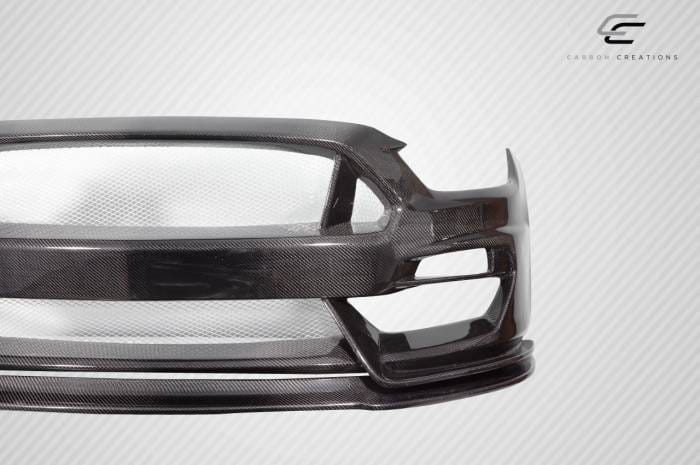 Ford Mustang GT350 Look Carbon Fiber Front Body Kit Bumper 115444 thumbnail 4