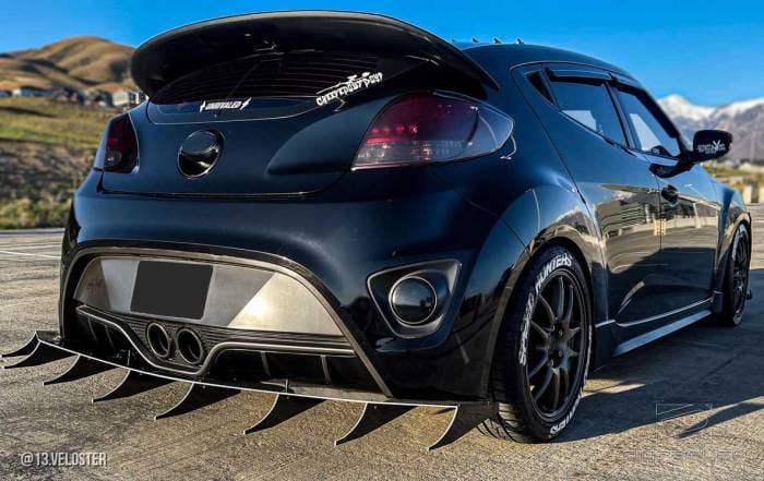 Hyundai Veloster D1 Duraflex Body Kit-Wing/Spoiler 115294 thumbnail 4