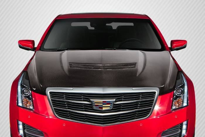 Cadillac ATS V Look Carbon Fiber Creations Body Kit- Hood 115376