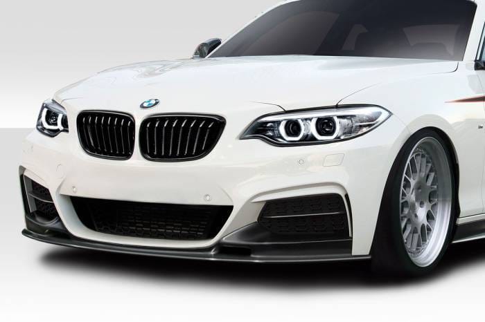 BMW 2 Series GTF Duraflex Front Bumper Lip Body Kit 115613 thumbnail 2