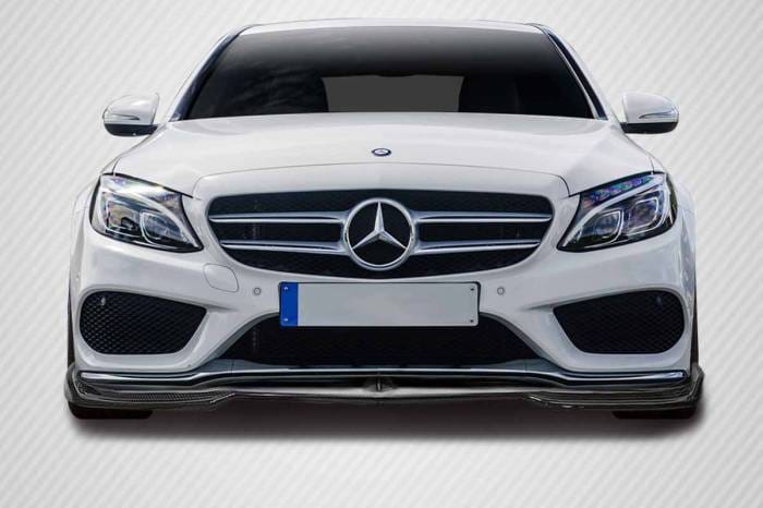 Mercedes C Class Fortune Carbon Fiber Front Bumper Lip Body Kit 114375