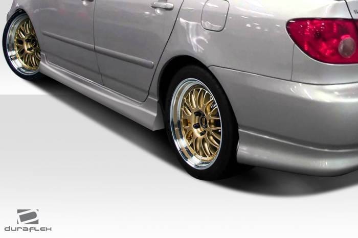 Toyota Corolla Target Duraflex Side Skirts Body Kit 114686 thumbnail 2