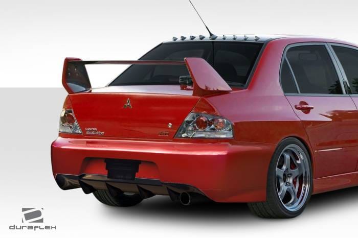 Mitsubishi Lancer VTC Duraflex Rear Body Kit Bumper 114929 thumbnail 2