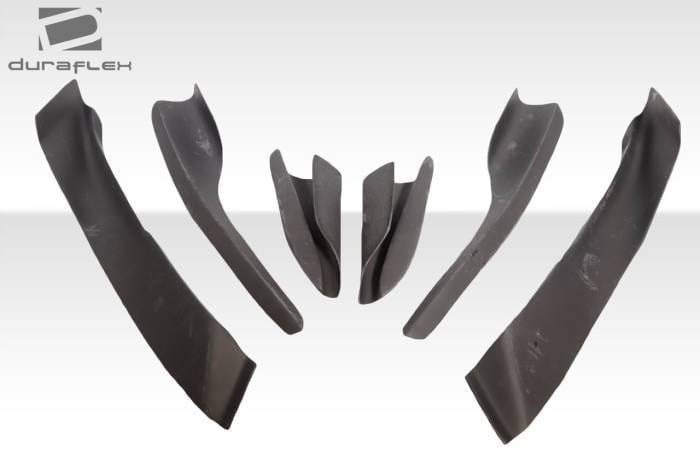 Scion FRS GT500 V2 Duraflex Front Bumper Canards 114881 thumbnail 2