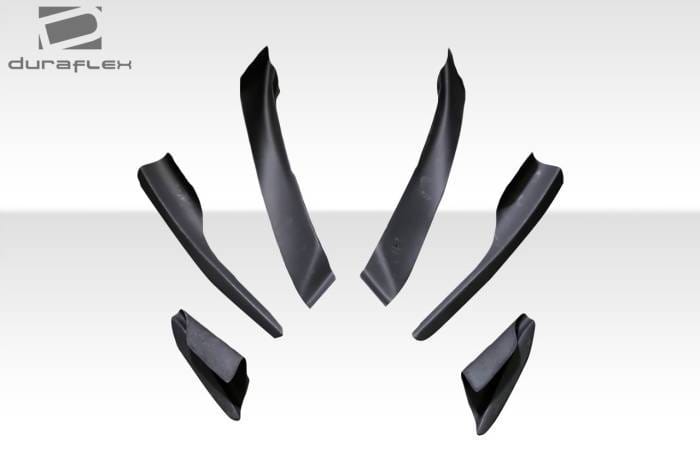 Scion FRS GT500 V2 Duraflex Front Bumper Canards 114881 thumbnail 4