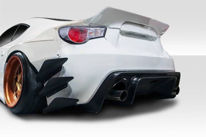 Scion FRS GT500 V3 Duraflex Rear Bumper Diffuser Body Kit 114985 thumbnail 2