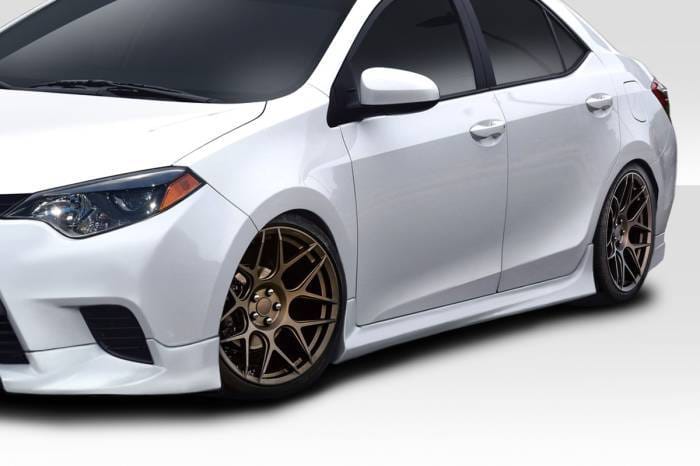 Toyota Corolla Zeta Duraflex Side Skirts Body Kit 115048 thumbnail 2