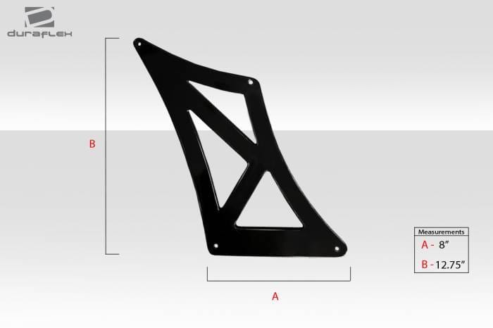 sal VRX Duraflex Body Kit-9pcs V.1 Short Wing/Spoiler 115112 thumbnail 5
