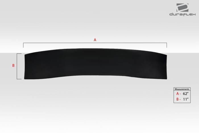 sal VRX Duraflex Body Kit-9 pcs V.2 Tall Wing/Spoiler 115118 thumbnail 4