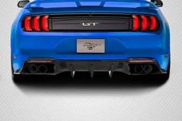 Ford Mustang Grid Carbon Fiber Rear Bumper Diffuser Body Kit 115006