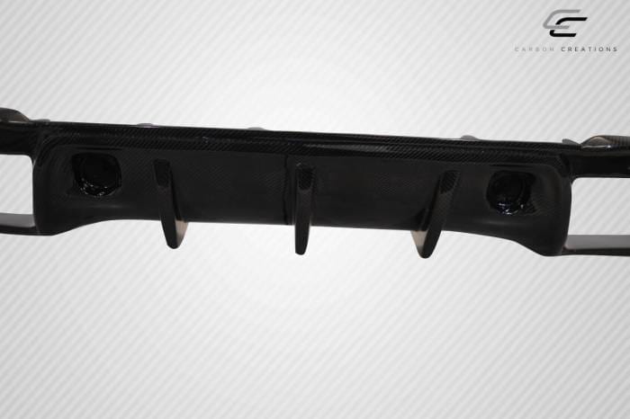 Ford Mustang Grid Carbon Fiber Rear Bumper Diffuser Body Kit 115006 thumbnail 5