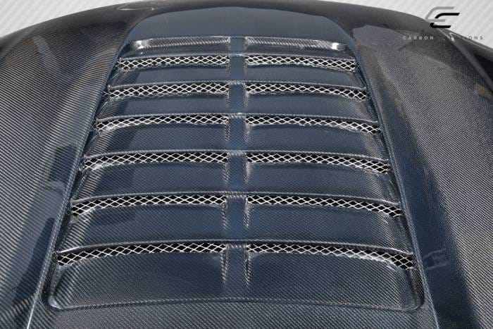 Ford Mustang GT500 V2 Carbon Fiber Body Kit- Hood 115202 thumbnail 4