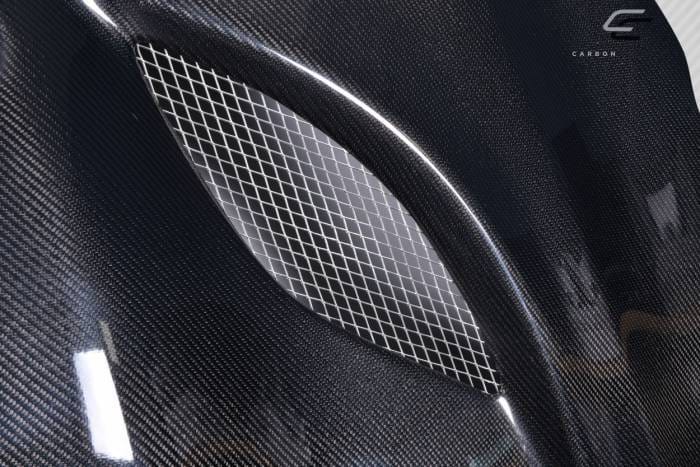Jeep Grand Cherokee Hellcat Look Carbon Fiber Body Kit- Hood 115220 thumbnail 6