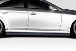 Mercedes CLS L Sport Duraflex Side Skirt Splitters Body Kit 115244