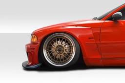 BMW 3 Series 4DR Circuit Duraflex Front Fender Flares 115153