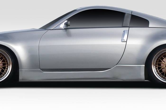 Nissan 350Z N4 Duraflex Side Skirts Body Kit 115274 thumbnail 2
