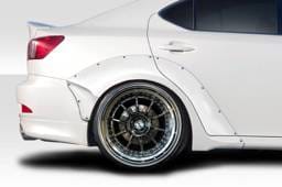 Lexus IS MSR Duraflex 40MM Rear Fender Flares 115278