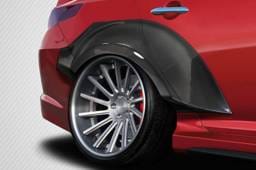 Kia Optima 4DR CPR Carbon Fiber Creations Rear Fender Flares 116249