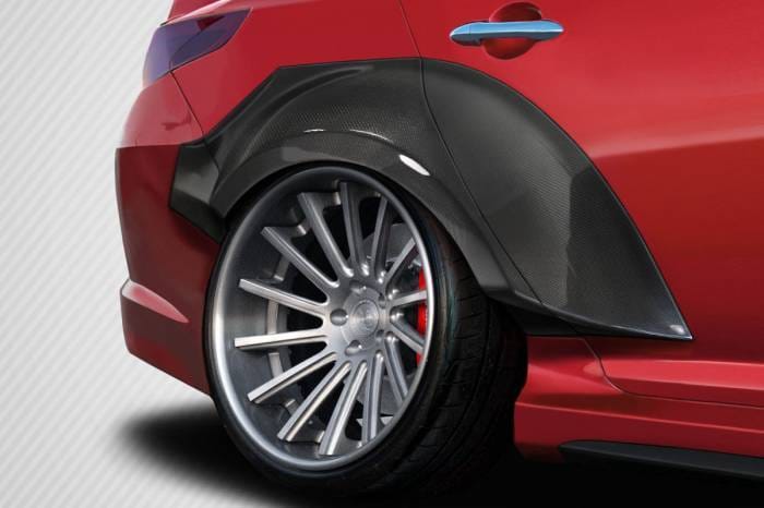 Kia Optima 4DR CPR Carbon Fiber Creations Rear Fender Flares 116249