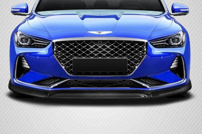 Genesis G70 MSR Carbon Fiber Creations Front Bumper Lip Body Kit 116272