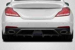 Genesis G70 MSR Carbon Fiber Rear Bumper Diffuser Body Kit 116274