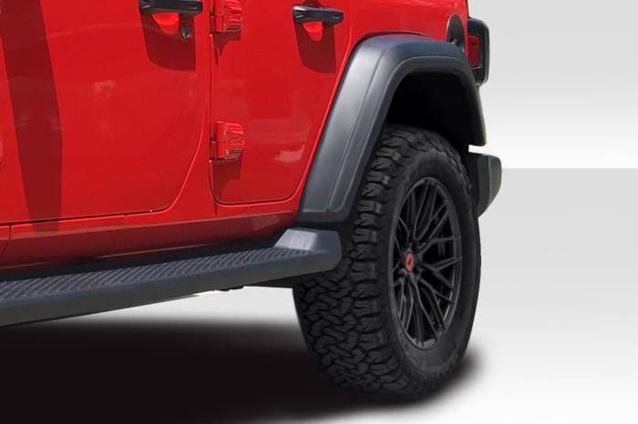 Jeep Wrangler JL Look Duraflex 4pcs Fender Flares!!! 116578 thumbnail 2