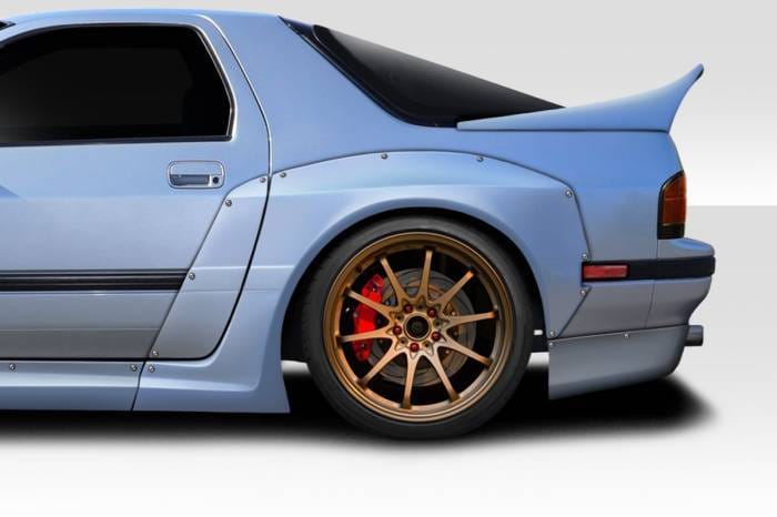 Mazda RX7 Phoenix Fire Duraflex 4pcs Rear Fender Flares 117333