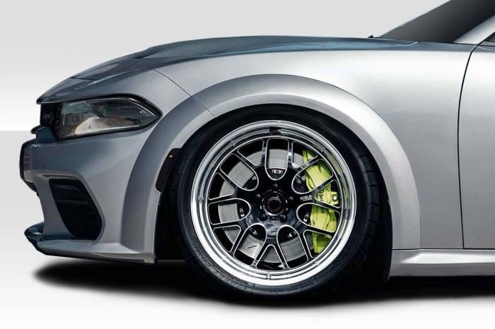 Dodge Charger Hellcat Duraflex 6pcs Wide Body Fender Flares 117535 thumbnail 2