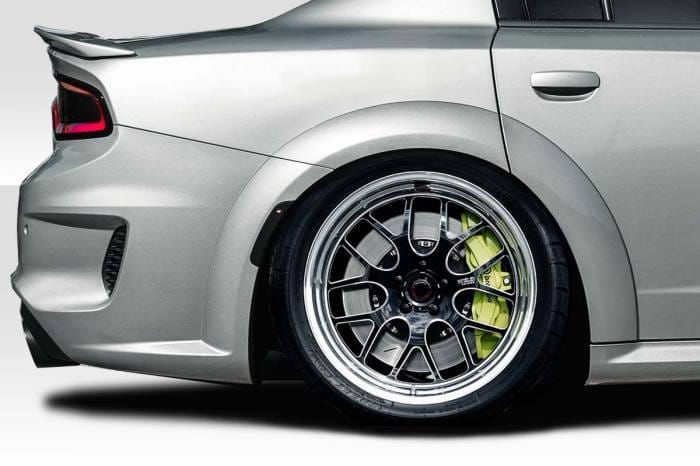 Dodge Charger Hellcat Duraflex 6pcs Wide Body Fender Flares 117535 thumbnail 3