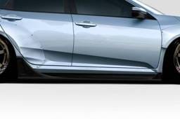 Honda Civic 4DR Broman Duraflex Side Skirts Body Kit 117598