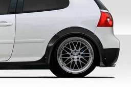 Volkswagen Golf Euroline Duraflex Rear Fender Flares 117786