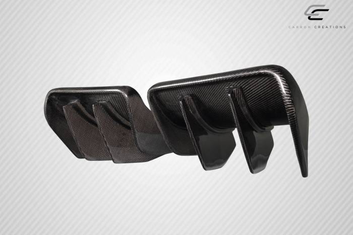 Chevrolet Corvette GTR Carbon Fiber Rear Bumper Diffuser Body Kit 117805 thumbnail 4
