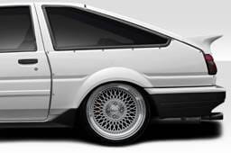 Toyota Corolla HB D1 Duraflex 40MM Rear Fender Flares 117738