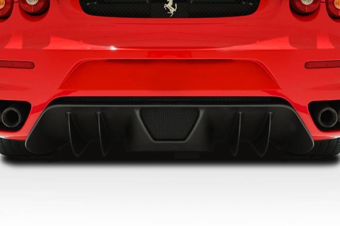 Ferrari F430 AF-1 Aero Function Rear Bumper Diffuser Fins Body Kit 117843