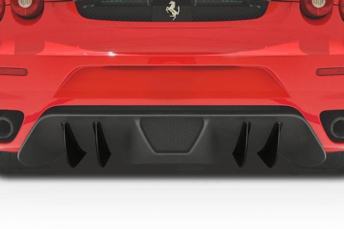 Ferrari F430 AF-1 Aero Function Rear Bumper Diffuser Fins Body Kit 117843 thumbnail 2