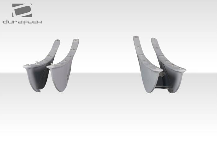 Ferrari F430 AF-1 Aero Function Rear Bumper Diffuser Fins Body Kit 117843 thumbnail 4