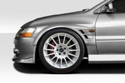 Mitsubishi Evolution Cyber Duraflex Front Fender Flares 117968