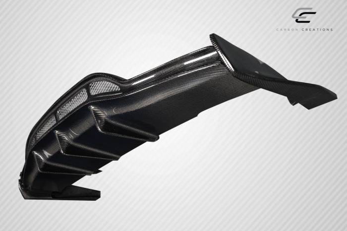 Mercedes C Class Weaver Carbon Fiber Rear Bumper Diffuser Body Kit 118172 thumbnail 4