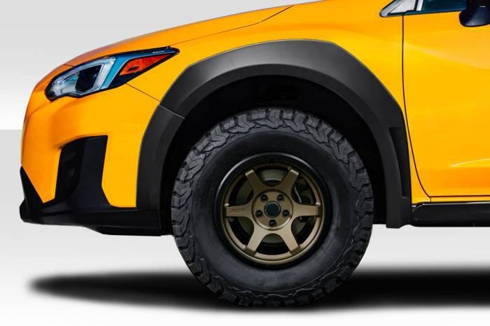 Subaru Crosstrek Speedtrail Duraflex Front Fender Flares 118254