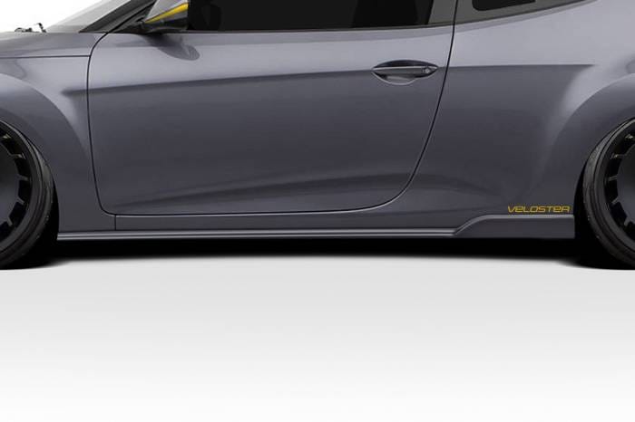 Hyundai Veloster Bailer Duraflex Side Skirts Body Kit 118278