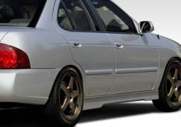 Nissan Sentra Duraflex Evo 5 Side Skirts Rocker Panels - 2 Piece - 100151