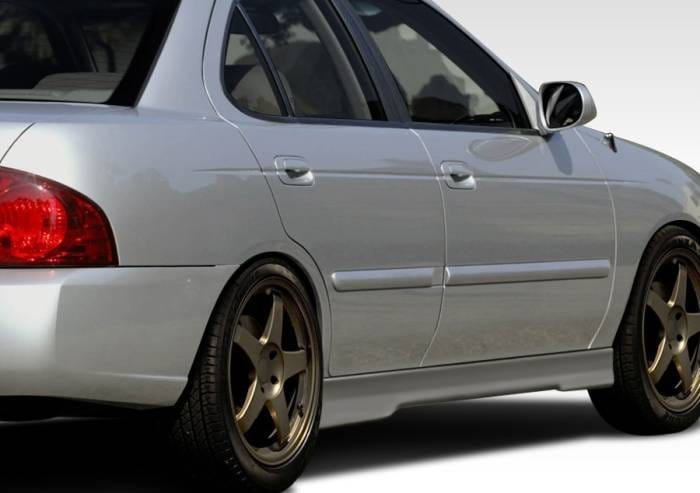 Nissan Sentra Duraflex Evo 5 Side Skirts Rocker Panels - 2 Piece - 100151