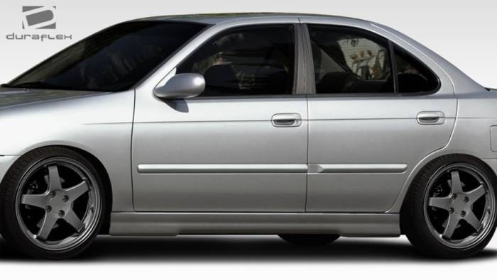 Nissan Sentra Duraflex Evo 5 Side Skirts Rocker Panels - 2 Piece - 100151 thumbnail 7