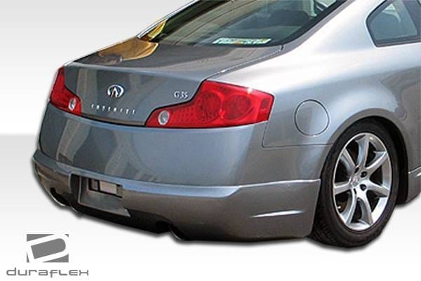 Infiniti G35 2DR Duraflex I-Spec Rear Lip Under Spoiler Air Dam - 1 Piece - 100462 thumbnail 2