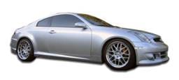 Infiniti G35 2DR Duraflex K-1 Side Skirts Rocker Panels - 2 Piece - 100467