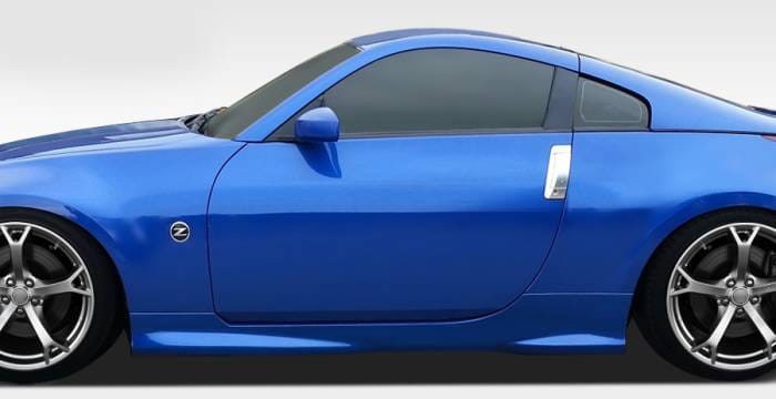 Nissan 350Z Duraflex N-1 Side Skirts Rocker Panels - 2 Piece - 100497