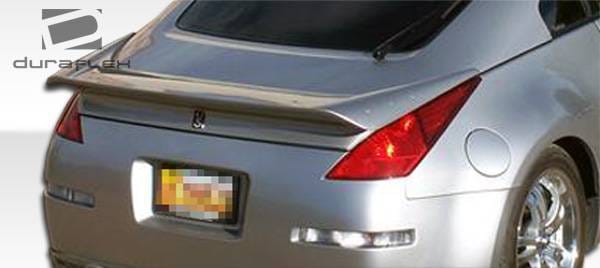 Nissan 350Z Duraflex N-1 Wing Trunk Lid Spoiler - 1 Piece - 100498 thumbnail 4