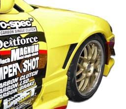 Nissan 240SX Duraflex M-1 Sport Front Fenders - 2 Piece - 100867